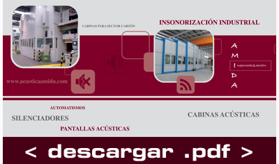 CATÁLOGO ACUSTICA AMIDA - Insonorización Acústica y Mantenimiento Industrial